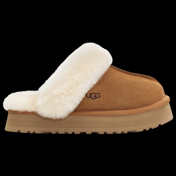 NWT UGG Women's Disquette Casual Slippers Regular 10 Chestnut - Picture 7 of 7